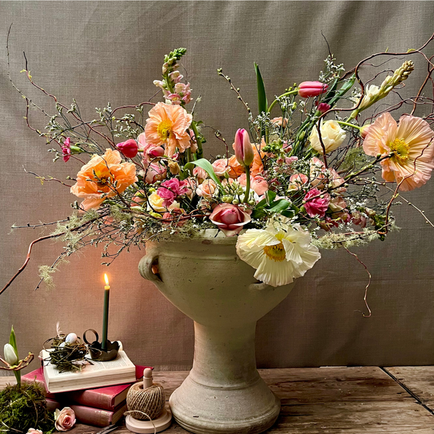 Dutch Masters Inspired Large Scale Foam-Free Statement Urn & Photo Staging Workshop: Friday, July 19th 10-4pm