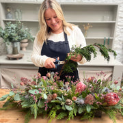 Online Course: Foam Free Winter Inspired Table Garland