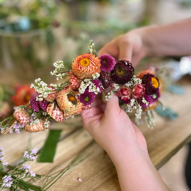 Flower Crowns & Floral Jewellery – Summer Festival Style, Saturday, July 12th , 10:00 AM – 3:00 PM