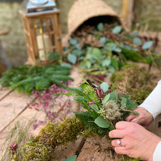 DIY-Luxury Christmas Wreath Making Kit - “Irish Winter Walks”