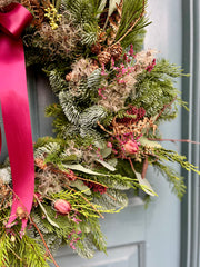 Luxury Handmade Christmas Wreath - “Irish Winter Walks”