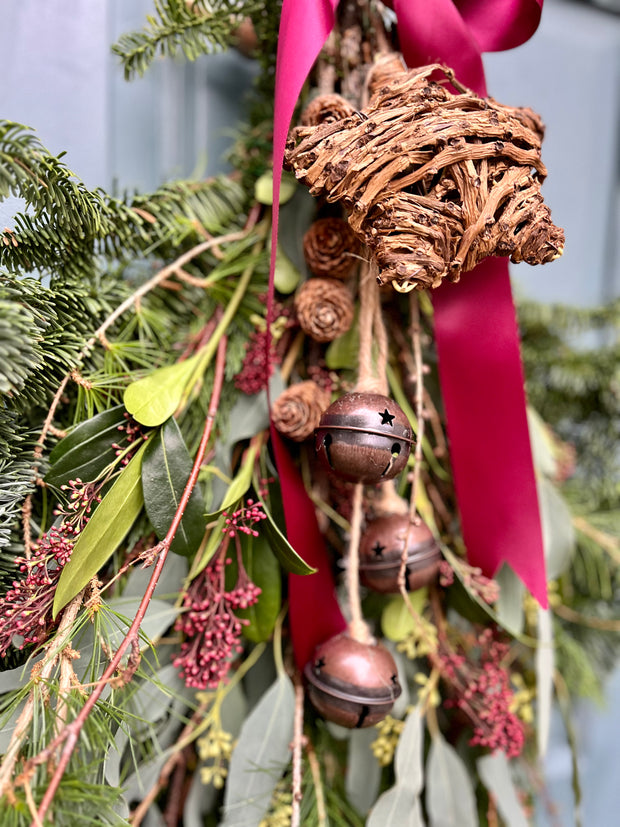 Handmade Fresh Christmas Swag