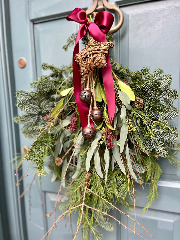 Handmade Fresh Christmas Swag