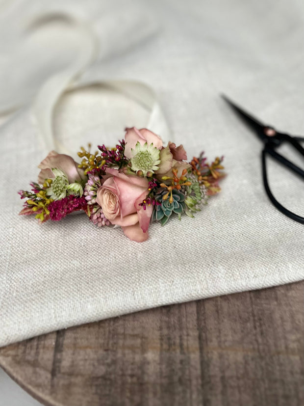 Wedding Wearables: Fresh Floral Wearables Course: 2 Full Days, Wednesday Feb 7th & Thursday Feb 8th, 10-4pm