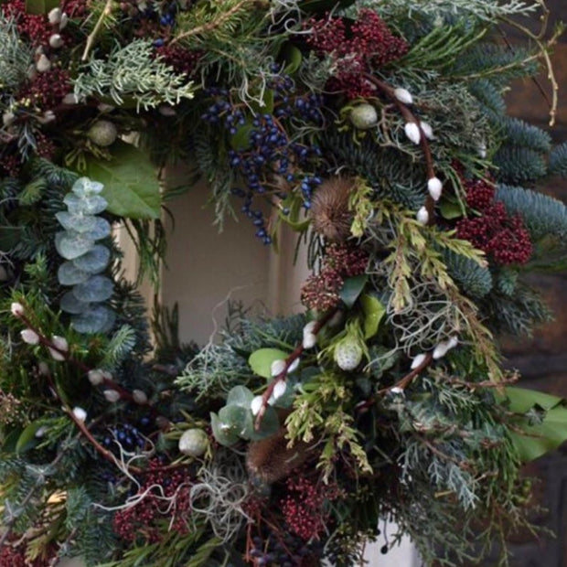 Luxury Handmade Fresh Winter Wreath