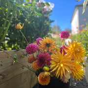 “Flourish” Bucket of Summer Blooms