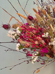 “Pretty in Pink” Dried Flower Bundle