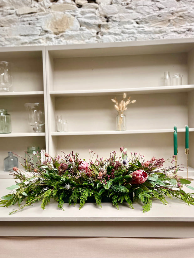 DIY Foam-Free Fresh Christmas Table Garland Making Kit