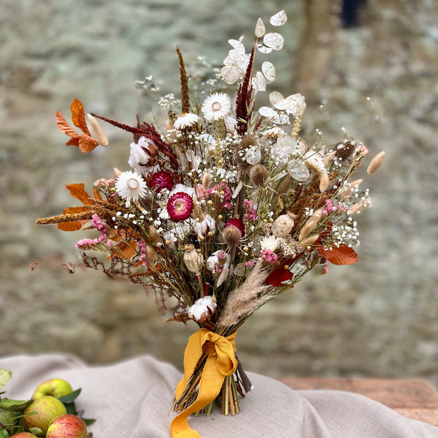 “Autumn Orchard” Everlasting Flower Bouquet