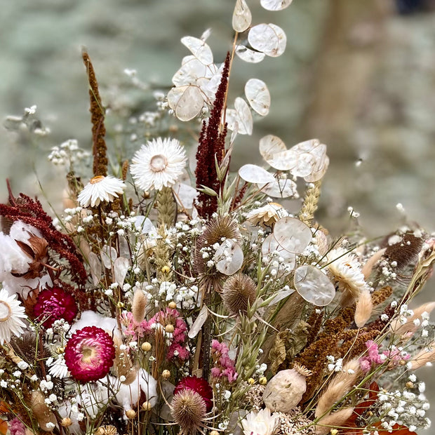 “Autumn Orchard” Everlasting Flower Bouquet