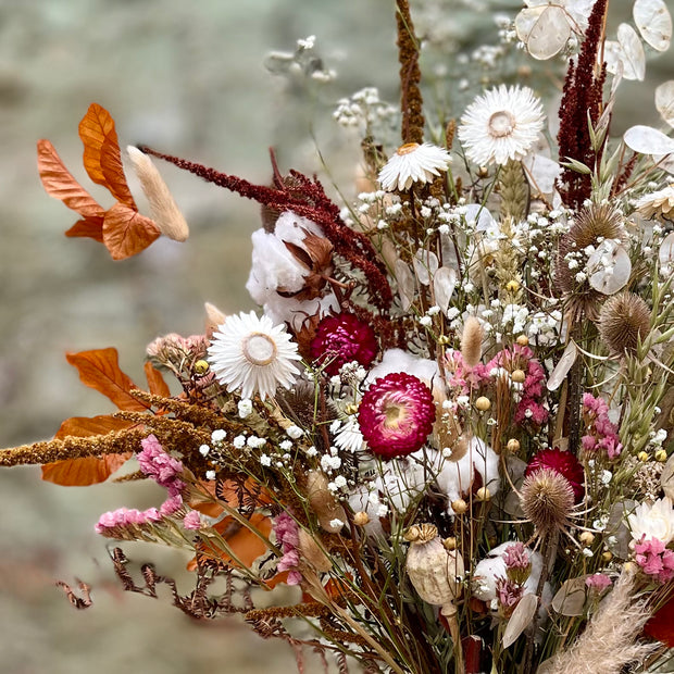 “Autumn Orchard” Everlasting Flower Bouquet