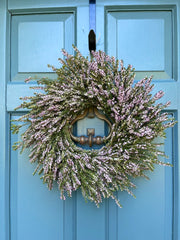 Handmade Fresh Irish Heather Wreath