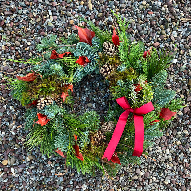 DIY Christmas Remembrance Wreath Making Kit w/ Online Video Tutorial