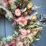 DIY Dried Flower Wreath Making Kit & Online Video Tutorial