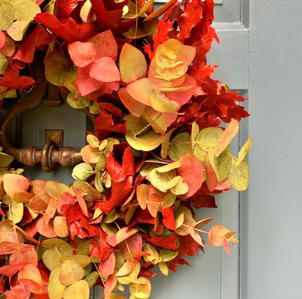 Handmade Autumn Wreath “Autumn Leaves”