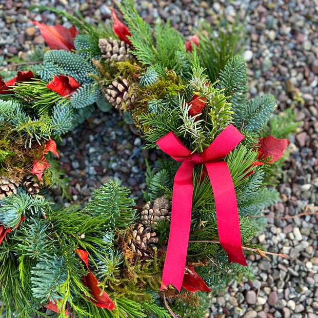 DIY Christmas Remembrance Wreath Making Kit w/ Online Video Tutorial