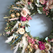 Handmade Dried Flower Wreath