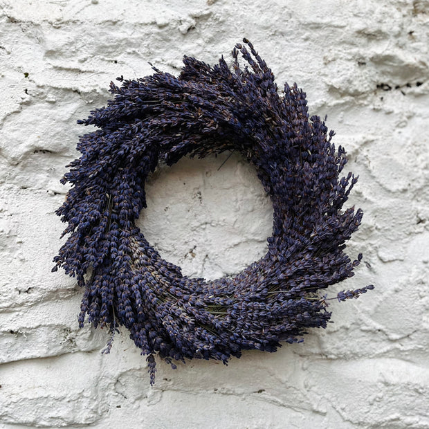 Handmade Dried Lavender Wreath